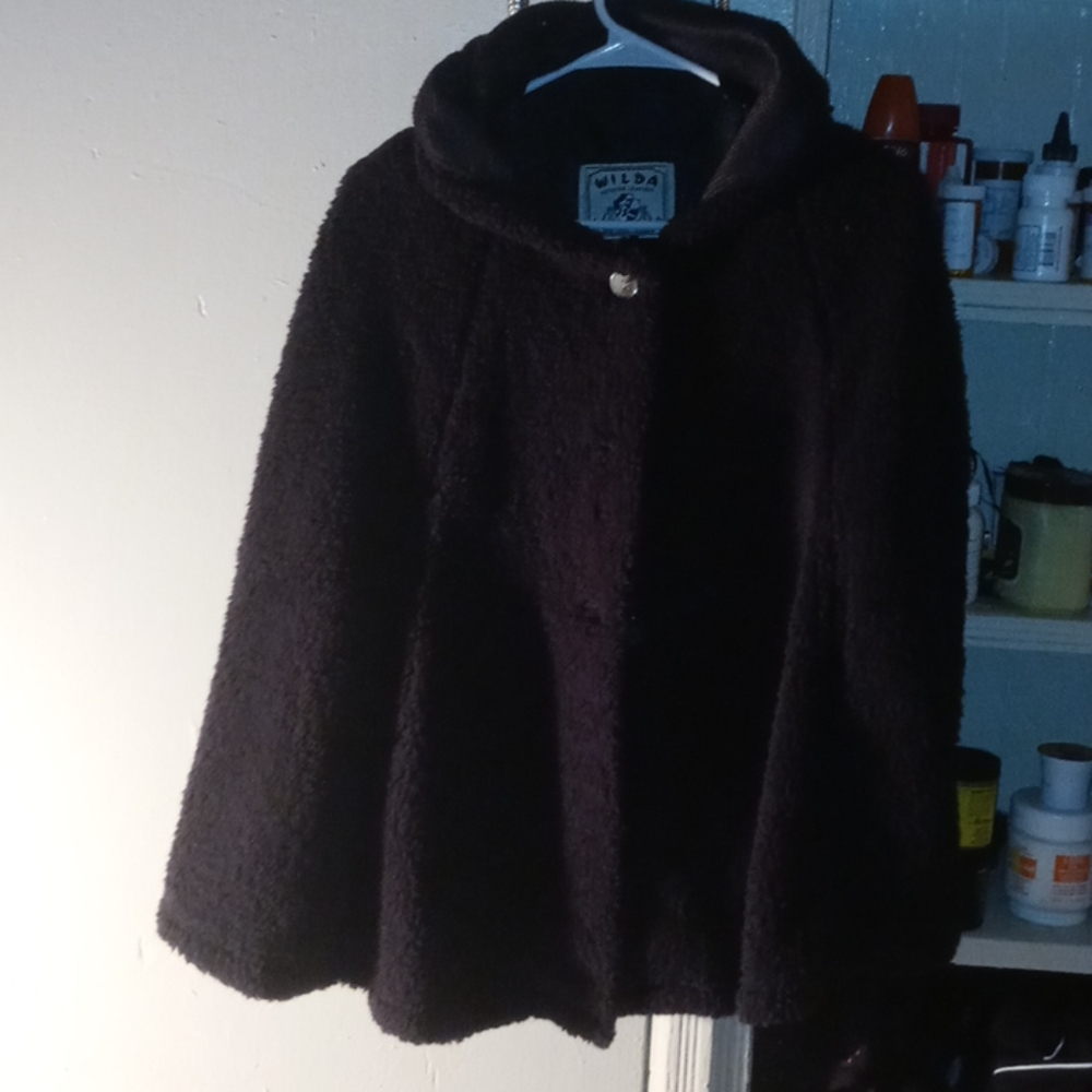 Super soft hooded cape
